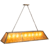  202836 - 60" Long Tri-Panel Oblong Pendant