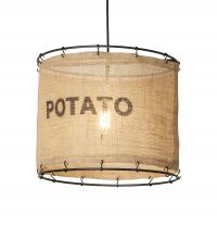  216780 - 16" Wide Empire Potato Sack Pendant