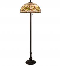  242797 - 60" High Tiffany Turning Leaf Floor Lamp