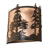  249114 - 12" Wide Tall Pines Wall Sconce