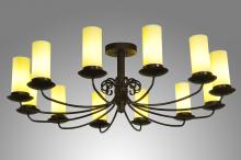  249649 - 54" Wide Atria 12 Light Chandelier