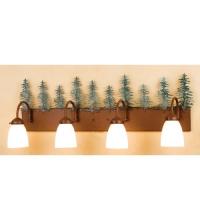  29486 - 35"W Tall Pines 4 LT Vanity Light