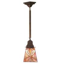  49138 - 5"Sq Glasgow Bungalow Mini Pendant.609