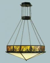  48515 - 51" Wide Mountain Pine Inverted Pendant