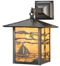  63590 - 9"W Seneca Lighthouse Hanging Wall Sconce