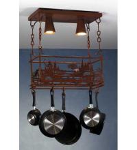  82884 - 24"L Fly Fishing Creek Pot Rack