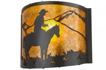  99773 - 12"W Cowboy Wall Sconce