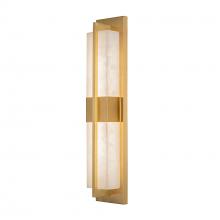 Artcraft AC11776BR - Briana Integrated LED Wall Sconce, Brushed Brass