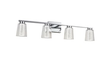  AC7354CH - Dalton Collection 4-Light Bathroom Vanity Fixture Chrome