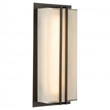  AC9190BK - Sausalito 15W LED Outdoor Wall Light Black