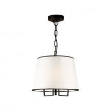  SC13340BK - Coco 3 Light Pendant Black