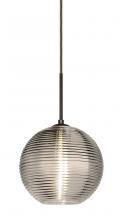  1JC-461602-LED-BR - Besa Kristall 8 Pendant Bronze Smoke 1x9W LED