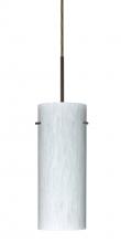  1JT-412319-BR-L - Besa Stilo 10 Pendant Bronze Carrera 1x100W Medium Base, 15Ft. Cord