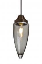  1JT-SULUSM-EDIL-BR - Besa, Sulu Cord Pendant, Smoke Bubble, Bronze Finish, 1x4W LED Filament