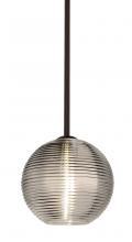  1TT-461602-LED-BR - Besa Kristall 8 Pendant Bronze Smoke 1x9W LED