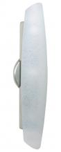  2729ST-SN - Besa Wall Aero 21 Satin Nickel Stucco 3x60W A15