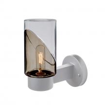  BLINKSM-WALL-SL - Blink Outdoor Sconce, Smoke/Clear, Silver Finish, 1x60W Medium Base