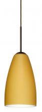  J-1511VM-BR-L - Besa Riva 9 Pendant For Multiport Canopy Bronze Vanilla Matte 1x75W Medium Base, 15Ft