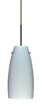  J-1512KR-BR-L - Besa Tao 10 Pendant For Multiport Canopy Bronze Chalk 1x100W Medium Base, 15Ft. Cord