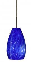  J-412686-LED-BR - Besa Pera 9 LED Pendant For Multiport Canopy Blue Cloud Bronze 1x9W LED