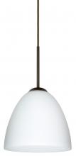  J-447007-BR - Besa Vila Pendant For Multiport Canopy Bronze Opal Matte 1x60W Medium Base