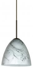  J-4470MG-BR - Besa Vila Pendant For Multiport Canopy Bronze Marble Grigio 1x60W Medium Base