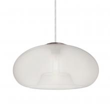  J-BANA15FR-SN - Besa Pendant For Multiport Canopy Bana 15 Satin Nickel Frost 1x60W Medium Base