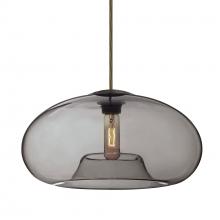  J-BANA15SM-BR - Besa Pendant For Multiport Canopy Bana 15 Bronze Smoke 1x60W Medium Base