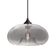  J-BANASM-BR-L - Besa Pendant For Multiport Canopy Bana Bronze Smoke 1x60W Medium Base, 15Ft. Cord