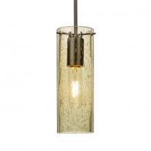  J-JUNI10GD-BR-L - Besa, Juni 10 Pendant For Multiport Canopy, Gold Bubble, Bronze, 1x60W Medium Base, 1