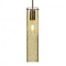  J-JUNI16GD-BR-L - Besa, Juni 16 Pendant For Multiport Canopy, Gold Bubble, Bronze, 1x60W Medium Base, 1