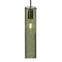  J-JUNI16MS-BR-L - Besa, Juni 16 Pendant For Multiport Canopy, Moss Bubble, Bronze, 1x60W Medium Base, 1