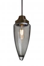  J-SULUSM-BR - Besa, Sulu Cord Pendant For Multiport Canopy, Smoke Bubble, Bronze Finish, 1x60W Medi