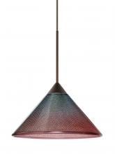  RXP-117691-LED-BR-L - Besa Pendant Kona Bronze Bi-Color 1x5W LED, 15Ft. Cord