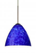  RXP-177986-BR-L - Besa Pendant Mia Bronze Blue Cloud 1x50W Halogen, 15Ft. Cord