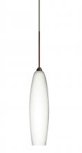  RXP-439507-BR - Besa Pendant Zumi Bronze Opal Matte 1x35W Halogen