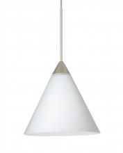  RXP-512107-LED-SN - Besa Pendant Kani Satin Nickel Opal Matte 1x5W LED