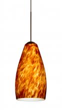  RXP-719818-LED-BR - Besa Pendant Karli Bronze Amber Cloud 1x5W LED