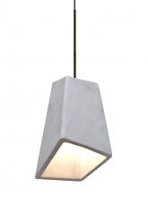  RXP-SKIPNA-LED-BR - Besa Skip Cord Pendant, Natural, Bronze Finish, 1x9W LED