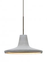  X-MODUSNA-LED-BR - Besa Modus Cord Pendant For Multiport Canopy, Natural, Bronze Finish, 1x9W LED