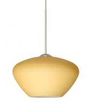  XP-5410VM-LED-SN-L - Besa Pendant Peri Satin Nickel Vanilla Matte 1x5W LED, 15Ft. Cord