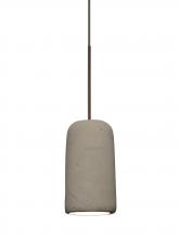  XP-GLIDETN-LED-BR-L - Besa Glide Cord Pendant, Tan, Bronze Finish, 1x2W LED, 15Ft. Cord