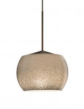  XP-KENOSM-LED-BR - Besa, Keno Cord Pendant, Smoke Sand, Bronze Finish, 1x3W LED