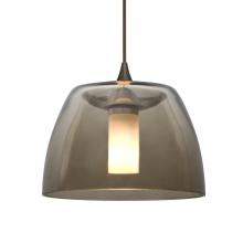  XP-SPURSM-BR-L - Besa Spur Cord Pendant, Smoke, Bronze Finish, 1x35W Halogen, 15Ft. Cord