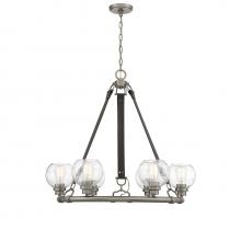  1-1838-6-154 - Bozeman 6-Light Chandelier in Antique Nickel