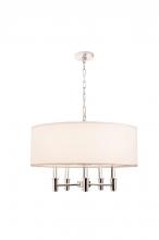  500572CH - DuPont 5 Light Round Pendant