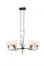  501050BJT - Denali 6 Light Oval Chandelier