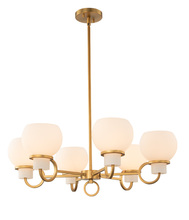  513072WB - Ascher 6 Light Chandelier