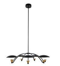  513672BWB - Redding 7 Light LED Chandelier