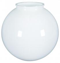  P81 - 8IN WH ACRYLIC BALL 4IN FTR